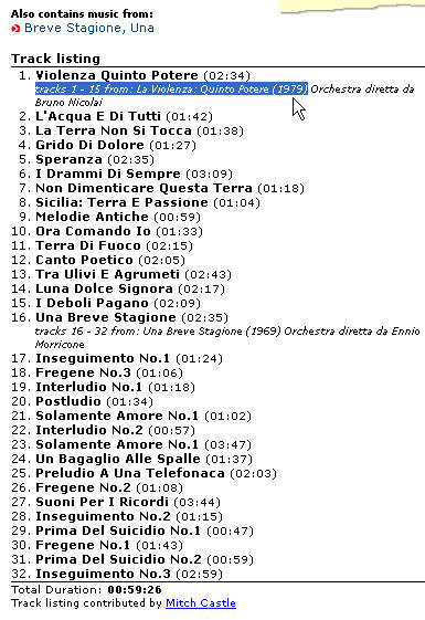 Legend CD 26