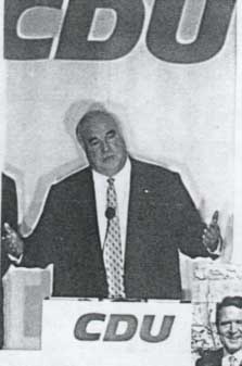 Feel dejected": Kohl published speech,acknowledge defeat and express to assume liabilities.
