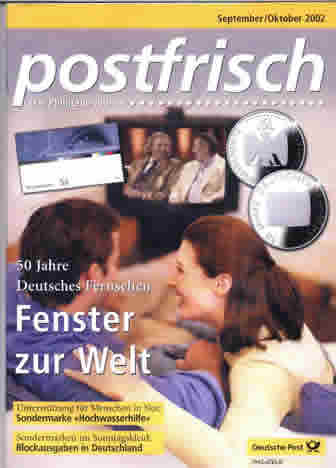 German philatelic magazine (Oct. 2002)